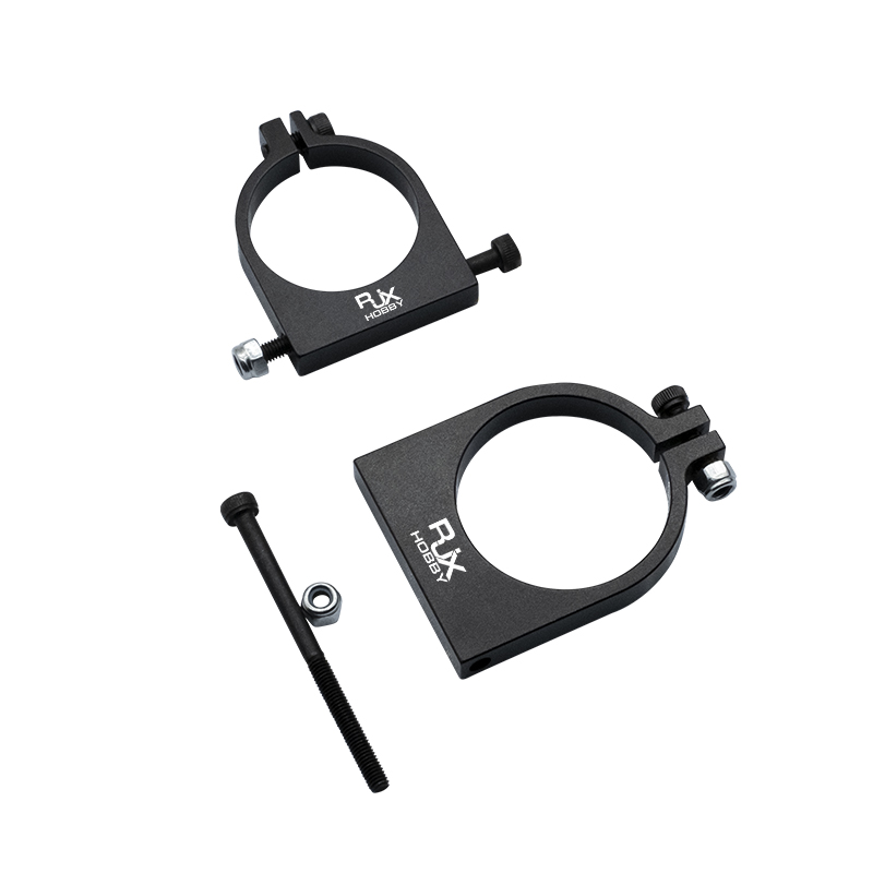 RJXHOBBY 1pcs 25mm 30mm Pipe Clamp Landing Gear Tripod Carbon Fiber Tube Clip Fixed Fixture for RC Plant Agriculture UAV Drone