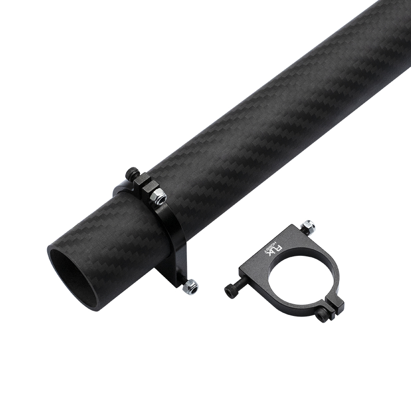 RJXHOBBY 1pcs 25mm 30mm Pipe Clamp Landing Gear Tripod Carbon Fiber Tube Clip Fixed Fixture for RC Plant Agriculture UAV Drone
