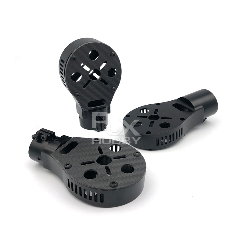 RJXHOBBY 1pcs 25/28/30mm CNC Carbon Tube Motor Base Seat Motor Mount Holder Mounting Plate for FPV RC Quadcopter Multicopter