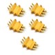 RJX 10 Pairs AMASS MR30PW Three pin Male Female 2mm Bullet Connectors Plugs 