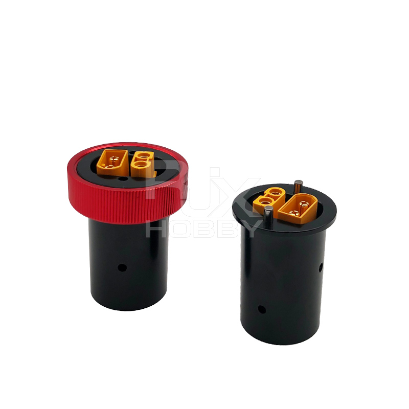 RJX 25mm CNC Quick Release Plug Connector  Folding Arm Pipe Clamp  for Plant Agriculture UAV Drone