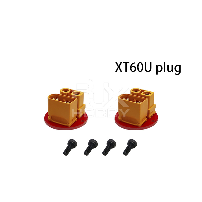 RJX 25mm CNC Quick Release Plug Connector  Folding Arm Pipe Clamp  for Plant Agriculture UAV Drone