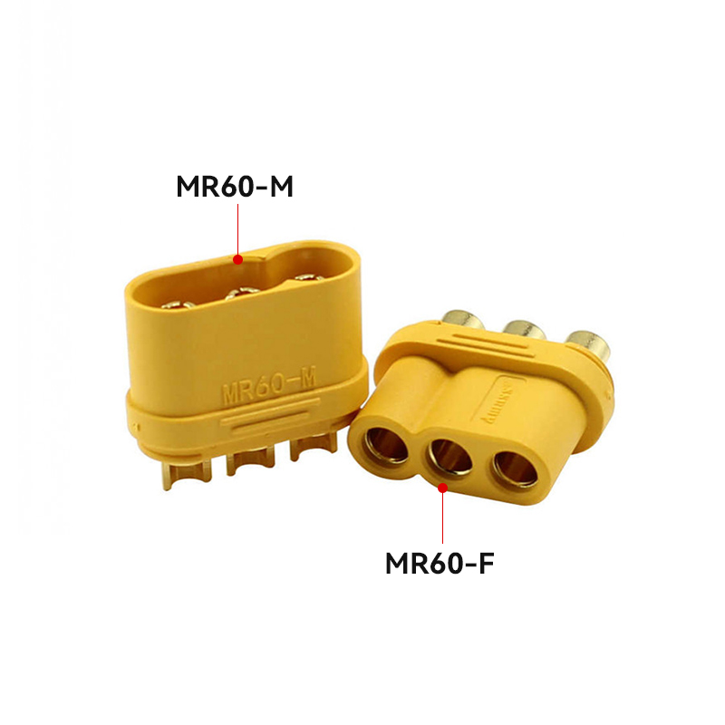 RJX 10pair Amass 3.5mm MR60 Three-core Plug T Plug Connector Male Female With Sheath Brass