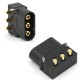 RJX10PCS Amass MR60PW-M Three Core Gold-plated Male Plug Horizontal PCB Circuit Board Connector for RC Aircraft Battery Parts