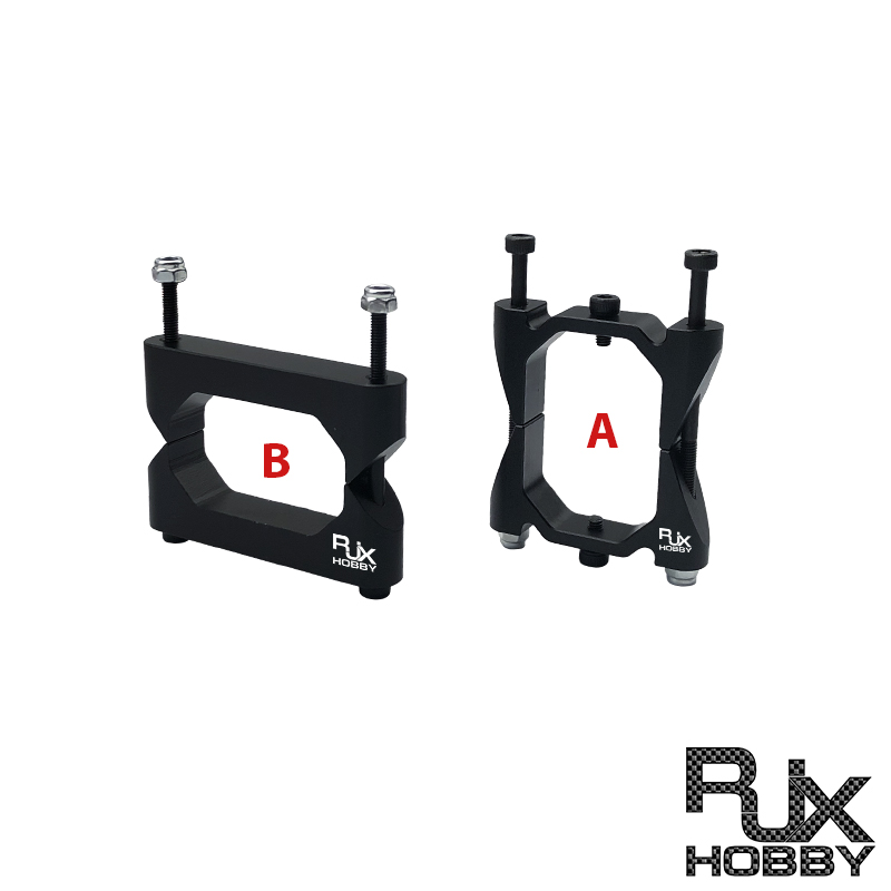 RJX 25x38mm octagonal shape Tube and Tube Clamp