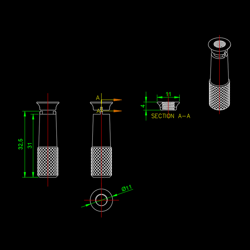 RJX 12PCS STAR POWER Radio Control Switch Nut with 1pcs Wrench For Futaba JR FrSky Taranis Transmitter