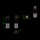 RJX 12PCS STAR POWER Radio Control Switch Nut with 1pcs Wrench For Futaba JR FrSky Taranis Transmitter
