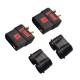 RJX QS8-S Battery Connector Large Current Golden Plated Male Female Plugs with Sheath