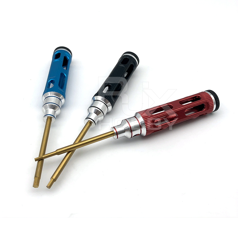 RJX 1.5 2.0 2.5 3.0mm Mini Titanium Alloy Hex Screwdriver for RC FPV