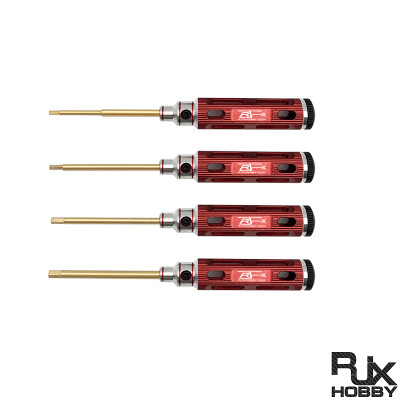 RJX 1.5 2.0 2.5 3.0mm Mini Titanium Alloy Hex Screwdriver for RC FPV