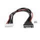 RJX 5pcs 1S 2S 3S 4S 5S 6S 7S 8S 9S 10S JST-EH Adapter Plug Balance Charger Cable Extension Used To Lipo Battery RC Helicopter