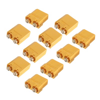 RJX 5pair AMASS XT90PB High Current Power Plug PCB Board Male Female Connector for RC Aircraft Spare Parts DIY RC Toys Models