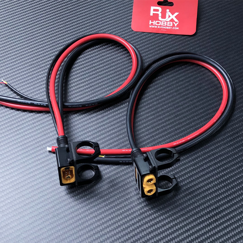 RJX 1PCS RC Agriculture UAV Frame AS150U Plug Fixed Seat Male Connector Mount Holder Support Base for 20mm 25mm Carbon Tube