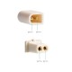 RJX BT2.0 Connectors Set Male Female 1.0 Banana Connector for BT2.0 Connector FPV 1S Whoop Drone