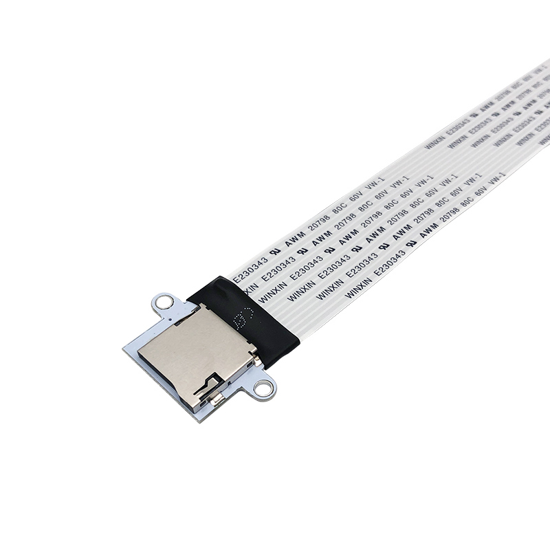 RJX Micro SD Memory Card Slot 25cm Extender Flex Cable Screw Hole Fix TF Reader Test