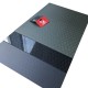 RJX 1pcs football grain carbon fiber sheet 500X400X0.5-10mm