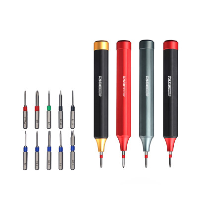 RJX 10 in 1 Precision Screwdriver Mini Portable Screwdriver Set Multi-functional Screw Driver