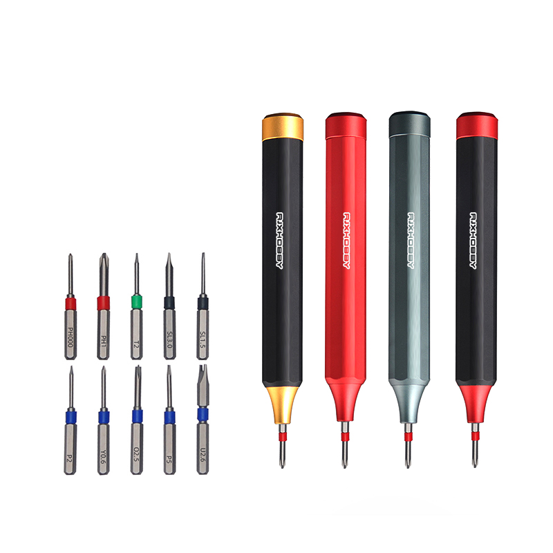 RJX 10 in 1 Precision Screwdriver Mini Portable Screwdriver Set Multi-functional Screw Driver