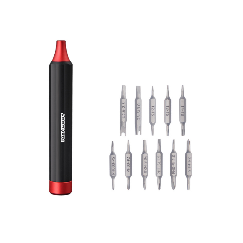 RJX 22 in 1 / 11pcs  Precision Screwdriver Mini Portable Screwdriver Set Multi-functional Screw Driver 