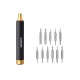 RJX 22 in 1 / 11pcs  Precision Screwdriver Mini Portable Screwdriver Set Multi-functional Screw Driver 