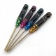RJXHOBBY Blue Supper Light Knurled Grip HSS titanized Hex Screw driver Tools 1.5mm / 2.0mm / 2.5mm / 3.0mm