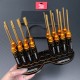 RJXHOBBY 4pcs HSS titanized Flat Head Screw driver Tools 3.0mm  4.0mm  5.0mm  5.8mm for RC Models Car Boat Airplane