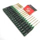 RJXHOBBY 4pcs HSS titanized Phillips Screwdriver Tools 3.0mm 4.0mm 5.0mm 5.8mm for RC FPV Car Boat Airplane