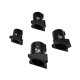 RJX 1pcs 20mm 25mm 30mm 40mm Uav Tripod Aluminum Tilt Fixed Seat Landing Gear Connector 