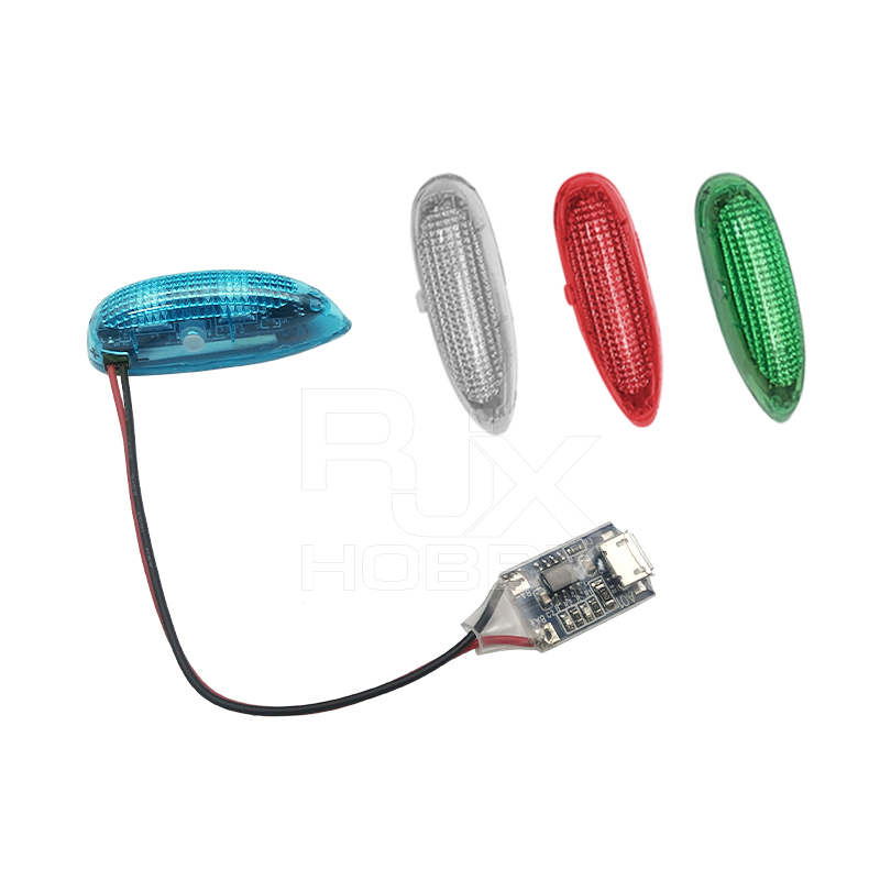 RJX LED Position Light Wireless Navigation Light for RC Airplane Part