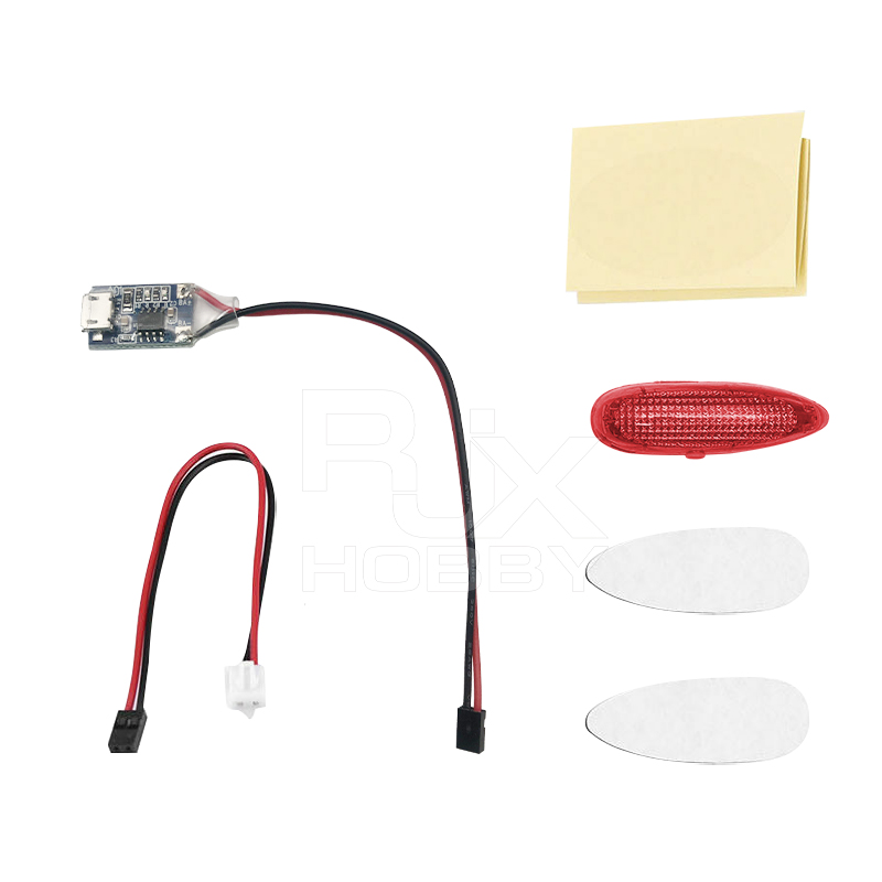 RJX LED Position Light Wireless Navigation Light for RC Airplane Part
