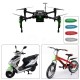 RJX Wireless Navigation Light III Version 1S Rechargeable 4 Modes LED lights for RC hobby fixed-wing Aircraft Ducted