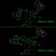 RJX 1pcs 16,20,25,30,40 Landing Gear Aluminum Alloy Tee Tripod Carbon Fiber Tube Connector For Agriculture Drone UAV