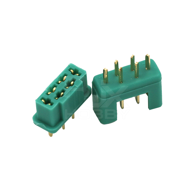RJX 10 Pairs MPX M6 6 Pin Multiplex Connectors for RC Lipo Battery Drone Buggy