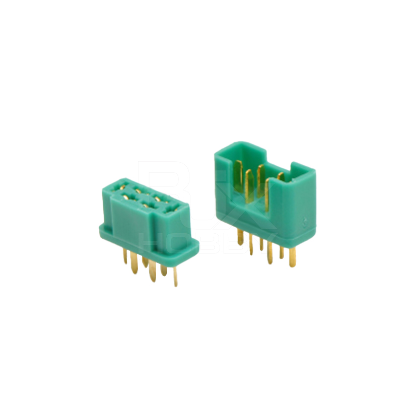 RJX 10 Pairs MPX M6 6 Pin Multiplex Connectors for RC Lipo Battery Drone Buggy