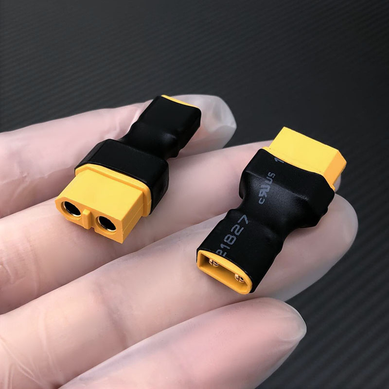 RJX 5pcs XT60 Female To XT30 male battery converter plug