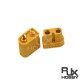 RJX Amass 5Pair XT30UD Waterproof Plug 2mm 15A Copper Gold-plated Male Female Connector for RC FPV Racing Drone Lipo Battery