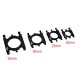 RJX 1pcs Aluminum Alloy 16 / 20 / 22 / 25 / 30 / 35 / 40mm Tube Clamp Fixture Clip Pipe Bracket for UAV Drone Spare Parts