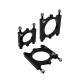 RJX 1pcs Aluminum Alloy 25 / 30 / 35 / 40 / 50mm Tube Clamp Fixture Clip Pipe Bracket for UAV Drone Spare Parts