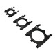 RJX 1pcs Aluminum Alloy 25 / 30 / 35 / 40 / 50mm Tube Clamp Fixture Clip Pipe Bracket for UAV Drone Spare Parts