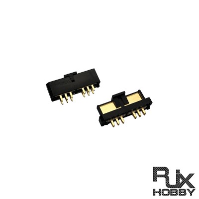 RJX 1Pair 40A Male Female Mini high current power 2 power supplies Vertical DIP Type
