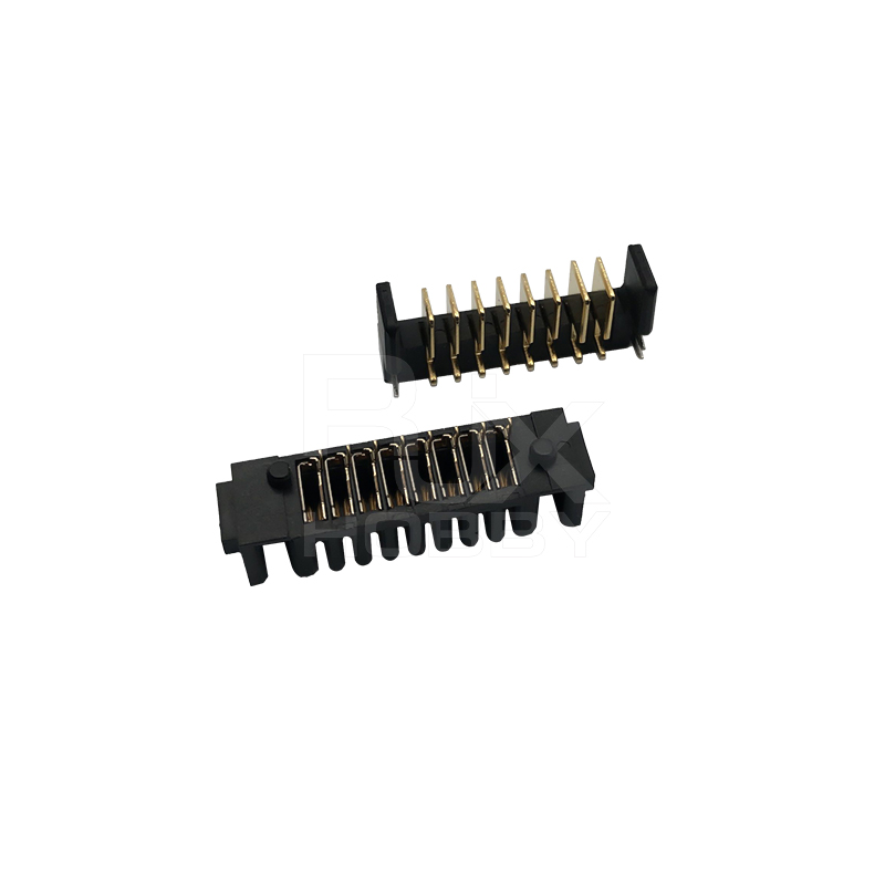 RJX 5pair 8Pin pitch 2.0mm laptop battery connector female and The male connector 90 degree bend foot