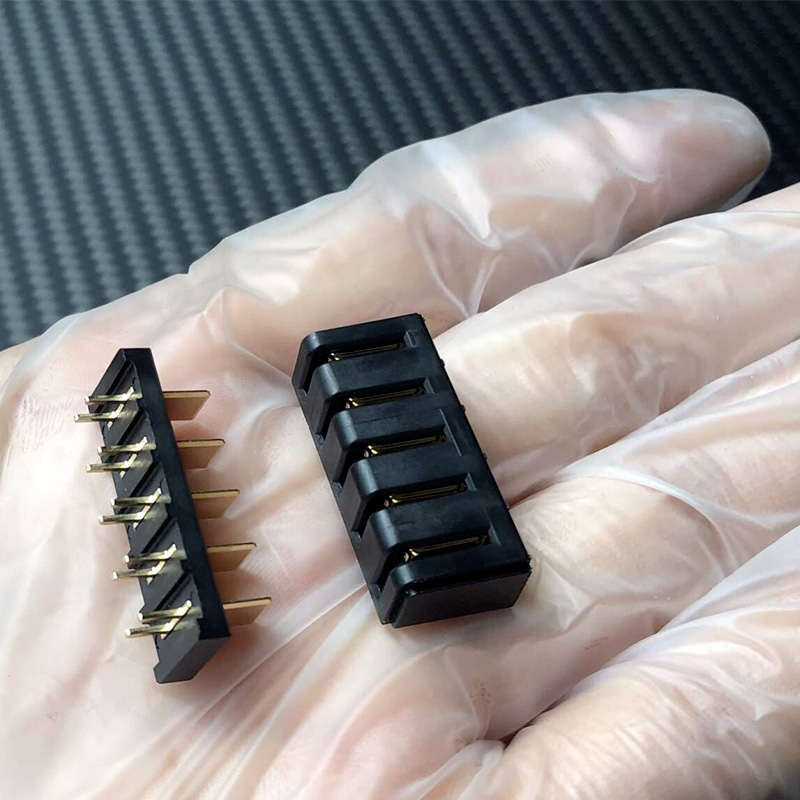 RJX 2Pairs 5Pin battery connector Holder Cilp contact pitch 5.0mm for 30A instant current