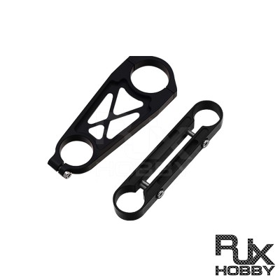 RJX 1pcs 16mm / 20 to 25mm Pipe clamps for carbon fiber tube/Aluminum tube clips carbon tube clip pipe clamp 