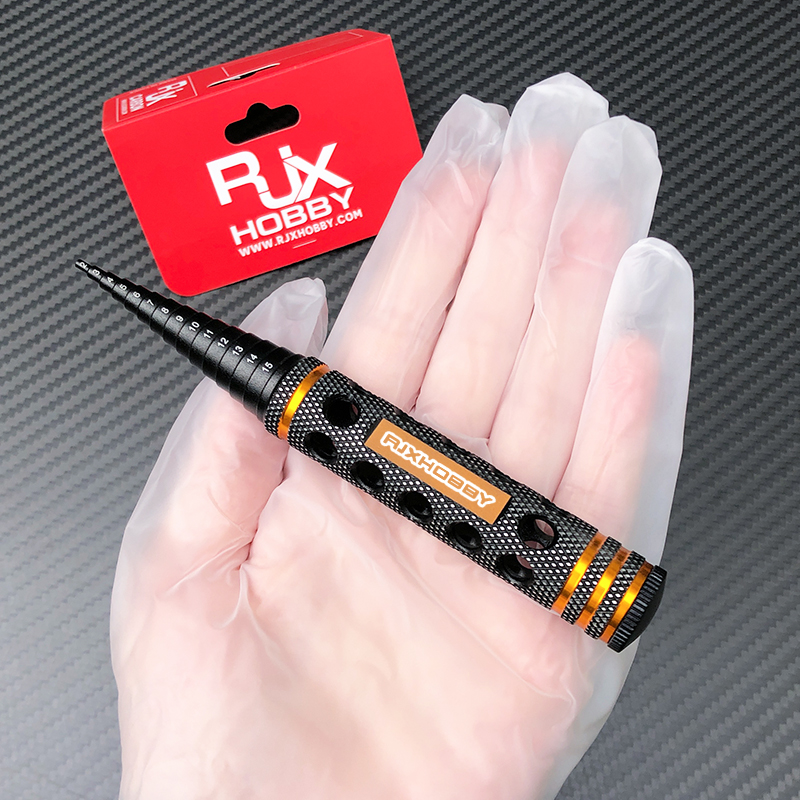 RJX Bearing Dismantle Tool Installation Steering Cup Hand-tool 14 Different Diameter for RC Drone FPV Quadcopter Repair