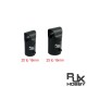 RJX 1pcs Landing Gear Aluminum Alloy Tee Tripod 20 to 16mm  / 25 to 16mm Carbon Fiber Tube Connector For Agriculture Drone UAV