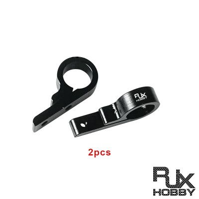 RJX 2pcs Aluminum Alloy 10mm fuselage Tripod Connector 9 shape Carbon Board/Tube Connection Joint