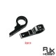 RJX 2pcs Aluminum Alloy 10mm fuselage Tripod Connector 9 shape Carbon Board/Tube Connection Joint