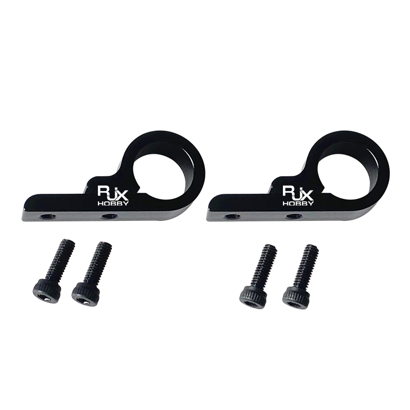 RJX 2pcs Aluminum Alloy 10mm fuselage Tripod Connector 9 shape Carbon Board/Tube Connection Joint