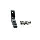 RJX 2pcs Aluminum Alloy 10mm Tripod Connector L shape Carbon Board/Tube Connection Joint
