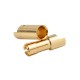 RJX 20 Pairs 5.5mm Gold Bullet Banana Connector Plug 5.5mm Male & Female Bullet Connector